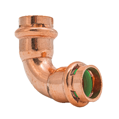 Copper Press 90 Degree Elbow